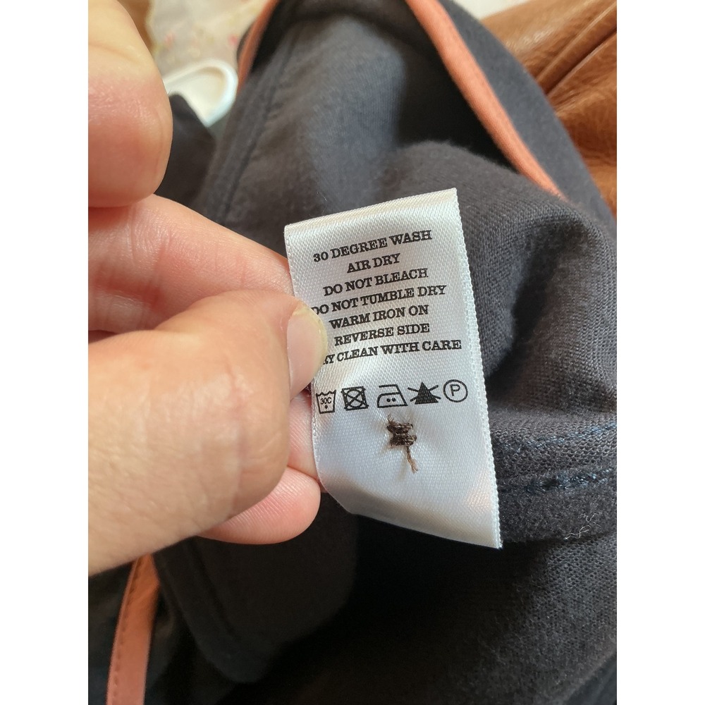 Tom Beckbe Womens Navy Blue Heavyweight Cotton Moleskin Vest Outdoor Frontier S - Picture 9 of 9